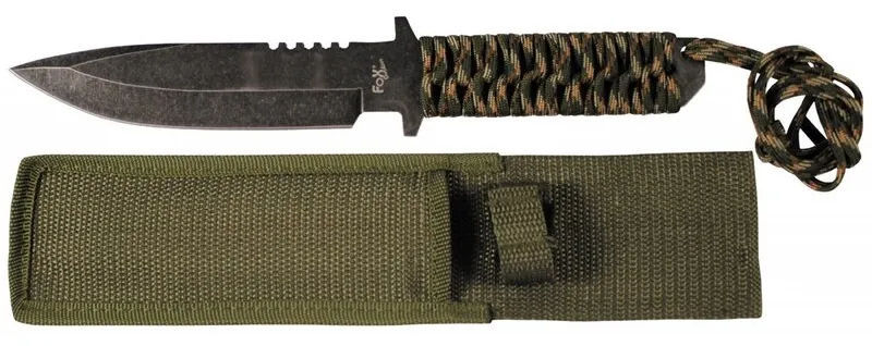Fox outdoor nóż / sztylet camo 28 cm (87351)